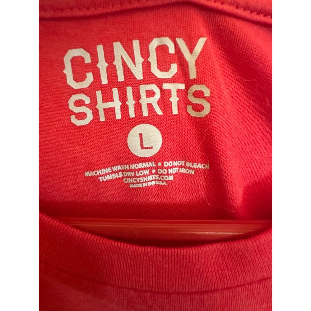 Cincy Shirts Joey Votto Cincinnati Reds NL Player of the Decade T-Shirt Red L - Picture 2 of 5